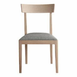 Moe's Home Collection Chairs Leone Dining Chair White Oak-m2