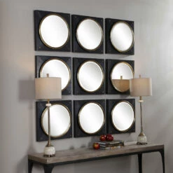 Uttermost Tobiah Modern Square Mirror