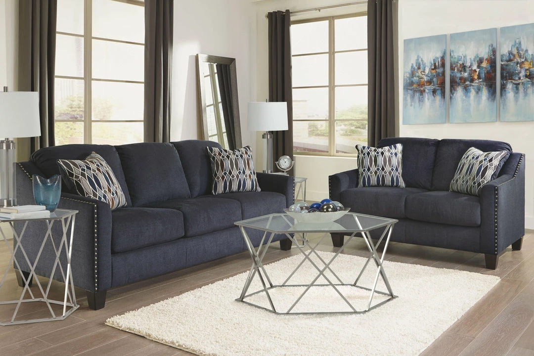 Brand new ⭐ Ashley Furniture Loveseats Creeal - Blue - Loveseat 😍 5 Ashley Furniture Loveseats Creeal - Blue - Loveseat