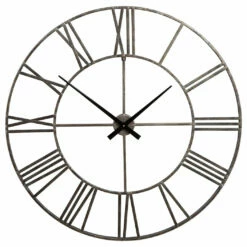 Ashley Furniture Paquita - Antique Silver - Wall Clock Accessories