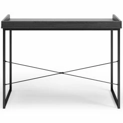 Buy โ๏ธ Ashley Furniture Yarlow - Black - Home Office Desk - Crossback Desks ๐ 16 Ashley Furniture Yarlow - Black - Home Office Desk - Crossback Desks