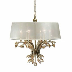 Accessories Uttermost Alenya 6 Lt Shade Chandelier