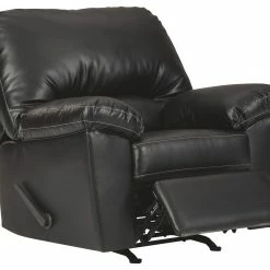 Ashley Furniture Brazoria - Black - Rocker Recliner