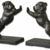 Uttermost Bulldogs Cast Iron Bookends, Set/2