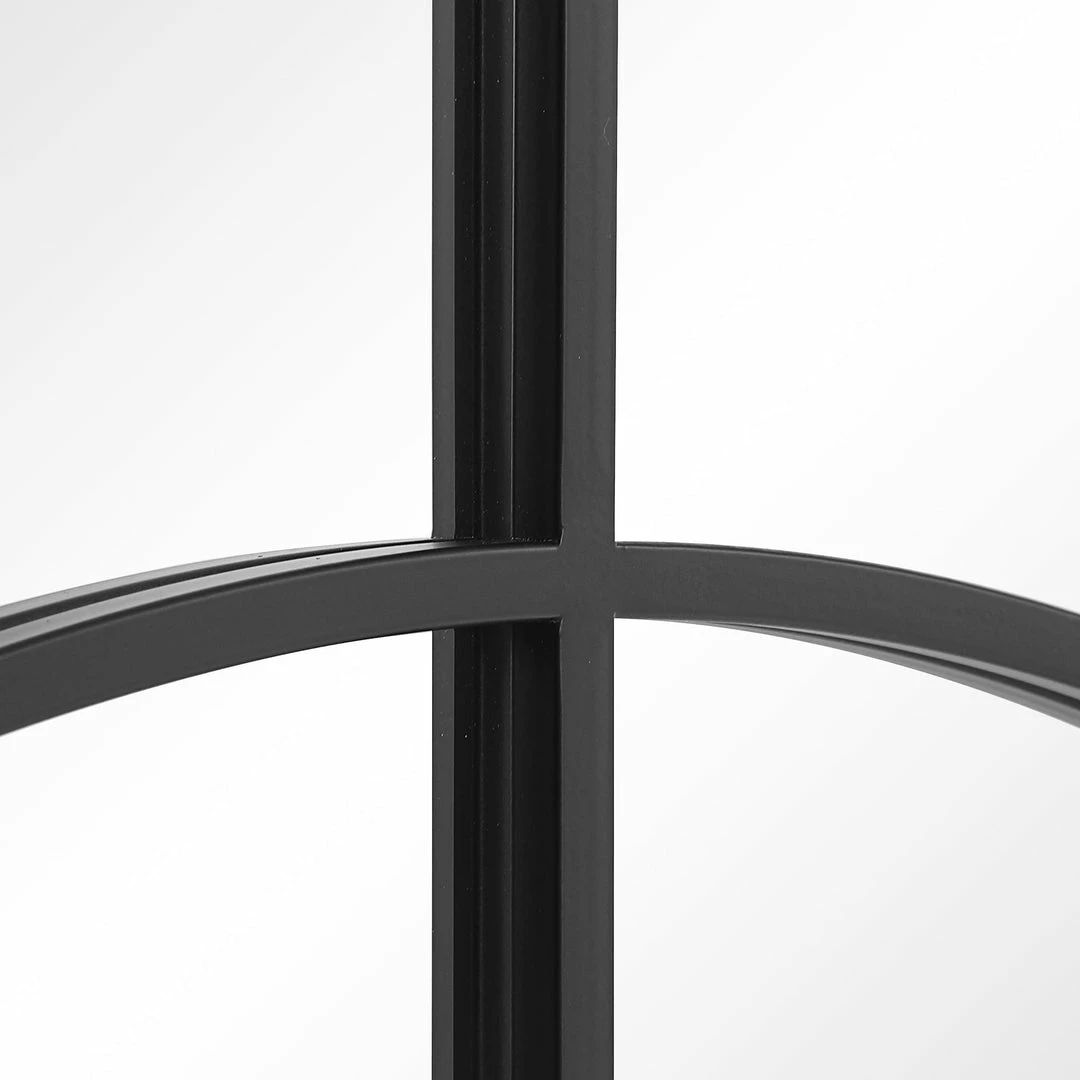 Flash Sale ❤️ Uttermost Rousseau Iron Window Arch Mirror Accessories 🧨 9 Uttermost Rousseau Iron Window Arch Mirror Accessories