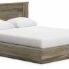Signature Design By Ashley® Shallifer - Brown - Full Panel Bed Beds