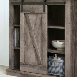 Ashley Furniture Arlenbury - Antique Accent Cabinet Cabinets