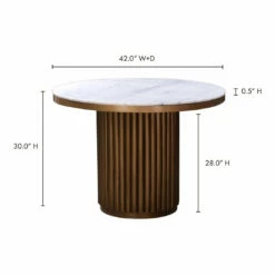 Budget โ Moe's Home Collection Tower Dining Table Tables ๐ 10 Moe's Home Collection Tower Dining Table Tables