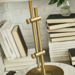 Ashley Furniture Baronvale - Brass Finish - Metal Table Lamp (1/cn) Accessories