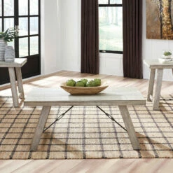 Brand new โ Ashley Furniture Carynhurst - Whitewash - Occasional Table Set (3/cn) ๐ 14 Ashley Furniture Carynhurst - Whitewash - Occasional Table Set (3/cn)