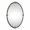 Accessories Uttermost Carrick Black Oval Mirror