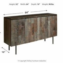 Buy 👏 Ashley Furniture Graydon - Gray/whitewash - Accent Cabinet 🔔 12 Ashley Furniture Graydon - Gray/whitewash - Accent Cabinet