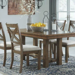 Ashley Furniture Tables Moriville - Grayish Brown - Rect Dining Room Ext Table