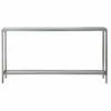 Deals 😍 Uttermost Hayley Silver Console Table Tables ✔️ 2 Uttermost Hayley Silver Console Table Tables