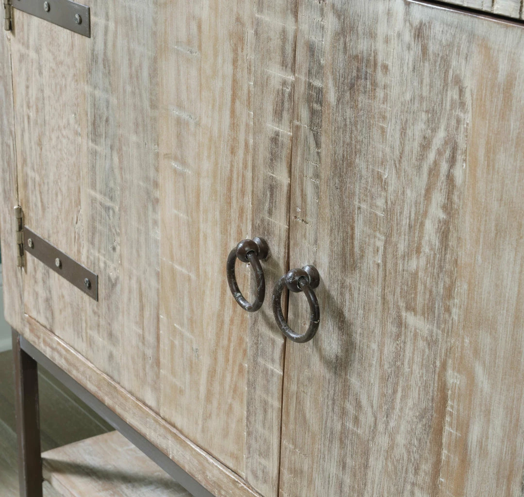 Promo ๐ Ashley Furniture Laddford - Whitewash - Accent Cabinet - 2-shelves โ๏ธ 10 Ashley Furniture Laddford - Whitewash - Accent Cabinet - 2-shelves