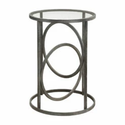 Uttermost Lucien Iron Accent Table Tables