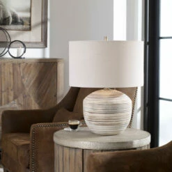 Accessories Uttermost Prospect Striped Accent Lamp