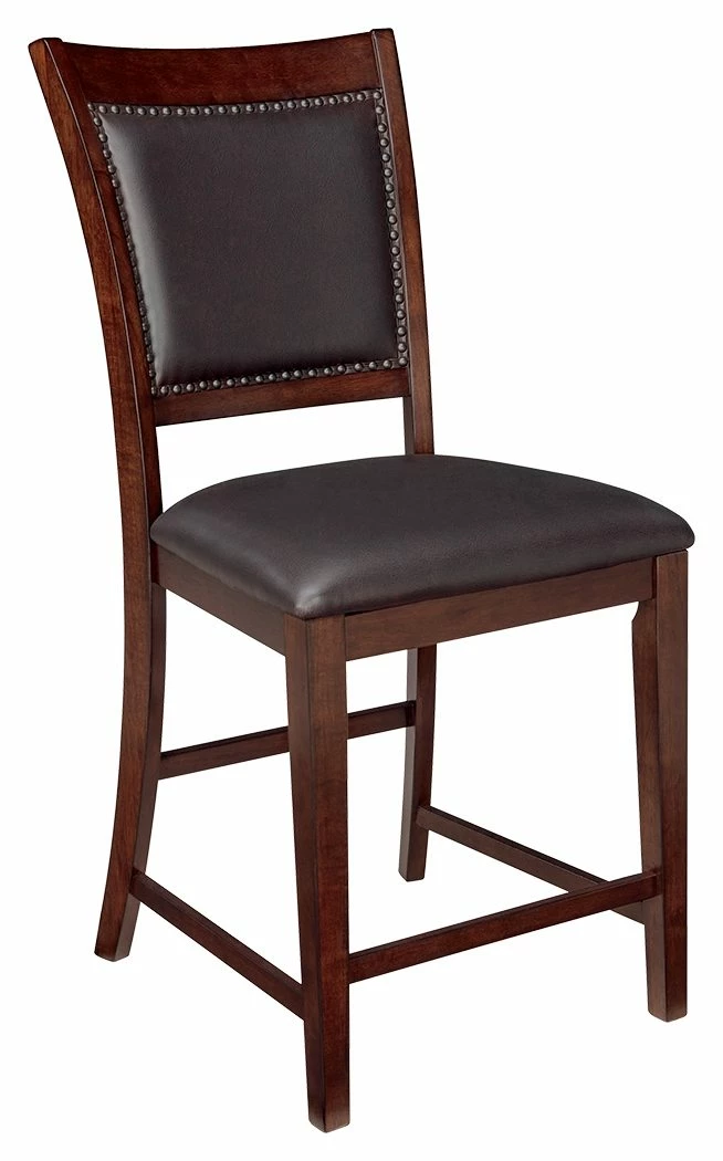 Flash Sale 👍 Ashley Furniture Collenburg - Dark Brown - Upholstered Barstool (2/cn) ✨ 3 Ashley Furniture Collenburg - Dark Brown - Upholstered Barstool (2/cn)