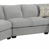 Outlet 🤩 Emerald Home Sectionals Analiese Sectional, Linen Gray 💯 1 Emerald Home Sectionals Analiese Sectional, Linen Gray