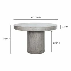 Moe's Home Collection Cassius Outdoor Dining Table