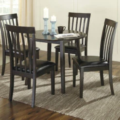 Brand new ❤️ Ashley Furniture Hammis - Dark Brown - Dining Uph Side Chair (2/cn) Chairs ❤️ 17 Ashley Furniture Hammis - Dark Brown - Dining Uph Side Chair (2/cn) Chairs