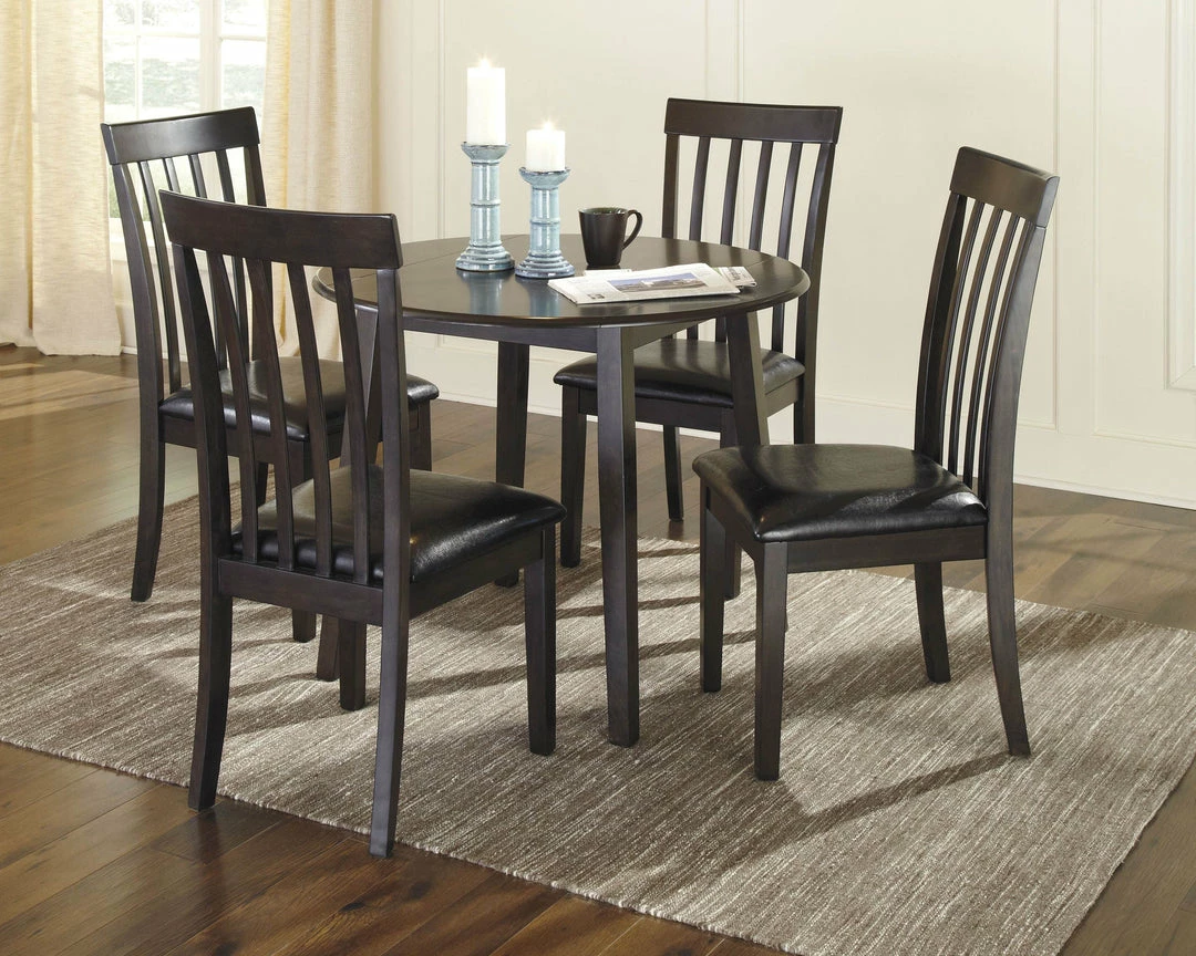 Brand new ❤️ Ashley Furniture Hammis - Dark Brown - Dining Uph Side Chair (2/cn) Chairs ❤️ 7 Ashley Furniture Hammis - Dark Brown - Dining Uph Side Chair (2/cn) Chairs
