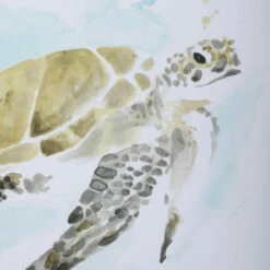 Uttermost Sea Turtle Study Watercolor Prints, S/2