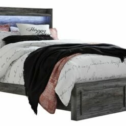 Signature Design By Ashley® Baystorm - Gray - Panel Bed Beds