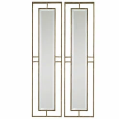 Accessories Uttermost Rutledge Gold Mirrors, S/2