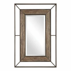 Accessories Uttermost Ward Open Framed Wood Mirror