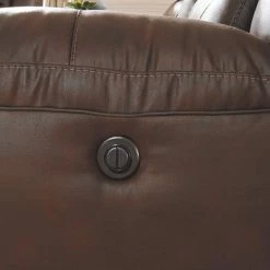 Ashley Furniture Stoneland - Console - Power Reclining Loveseats Reclining Furniture