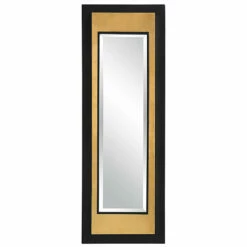Accessories Uttermost Roston Black & Gold Mirror