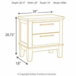 Top 10 💯 Ashley Furniture Nightstands Ralene - Medium Brown - Two Drawer Night Stand 🤩 10 Ashley Furniture Nightstands Ralene - Medium Brown - Two Drawer Night Stand