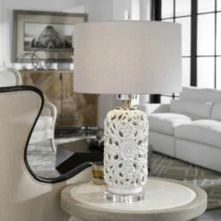 Accessories Uttermost Dahlina Ceramic Table Lamp