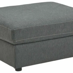 Ashley Furniture Candela - Charcoal - Oversized Accent Ottoman