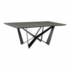 Moe's Home Collection Brolio Dining Table Charcoal Tables