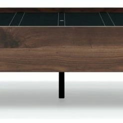 Signature Design By Ashley® Calverson - Mocha - Full Platform Bed Beds