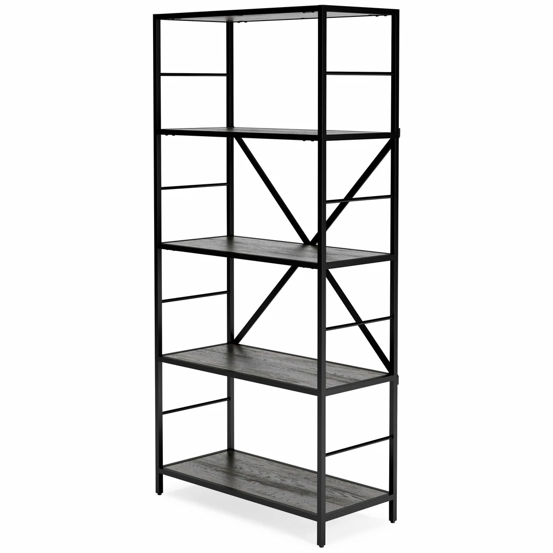 Best Pirce ๐ Ashley Furniture Freedan - Grayish Brown - Bookcase Bookcases ๐ 8 Ashley Furniture Freedan - Grayish Brown - Bookcase Bookcases