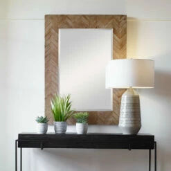 Uttermost Demetria Wooden Mirror, Small Accessories