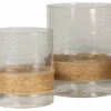 Ashley Furniture Eudocia - Clear - Candle Holder Set (2/cn)