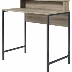 Ashley Furniture Desks Titania - Light Brown/gunmetal - Home Office Small Desk