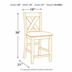 Wholesale ๐ Ashley Furniture Caitbrook - Gray - Upholstered Barstool (2/CN) Stools ๐ 10 Ashley Furniture Caitbrook - Gray - Upholstered Barstool (2/CN) Stools