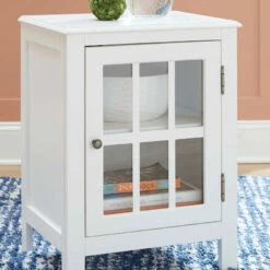 Ashley Furniture Opelton - White - Accent Cabinet Cabinets