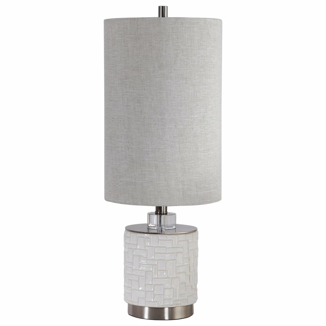 New ๐ Uttermost Elyn Glossy White Accent Lamp ๐ 7 Uttermost Elyn Glossy White Accent Lamp