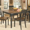 Buy 🔥 Ashley Furniture Tables Owingsville - Black/brown - Rectangular Dining Room Table ⌛ 1 Ashley Furniture Tables Owingsville - Black/brown - Rectangular Dining Room Table
