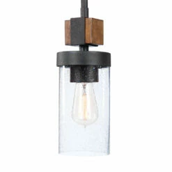 Uttermost Atwood 1 Light Industrial Mini Pendant