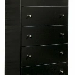 Ashley Furniture Maribel - Black - Five Drawer Chest Chests