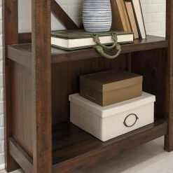 Ashley Furniture Baldridge - Rustic Brown - Large Bookcase Bookcases