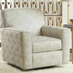 Ashley Furniture Chairs Daylon - Graphite - Swivel Accent Chair