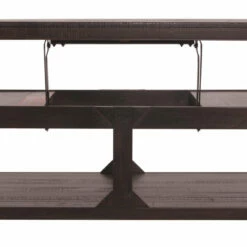 Ashley Furniture Rogness - Rustic Brown - Lift Top Cocktail Table Tables